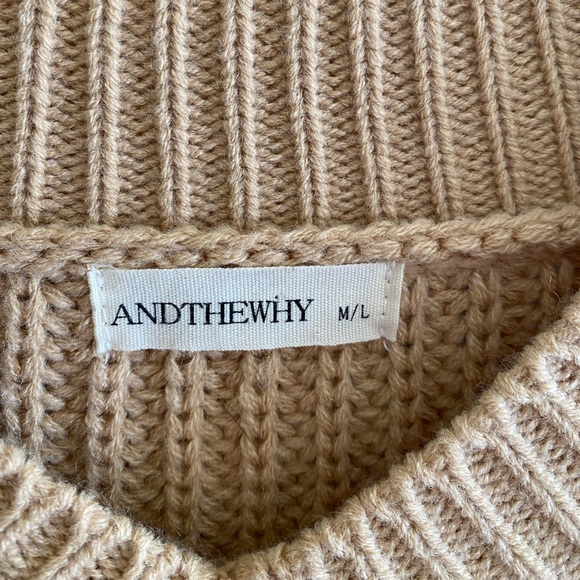 Vici Oversized Colorblock Sleeve Sweater - Picture 4 of 5